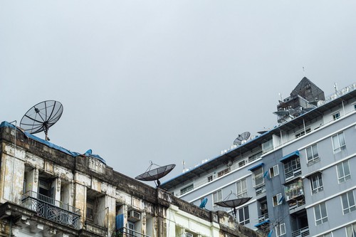 Transmitting tonight, Yangon, Myanmar
