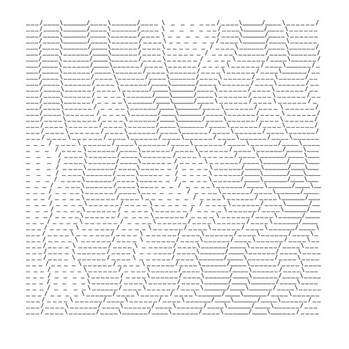 We can do funny stuff with non letter characters