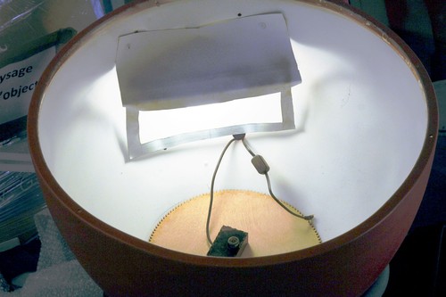 Inside the thing: ultra complex arrangement with NASA-grade precision.